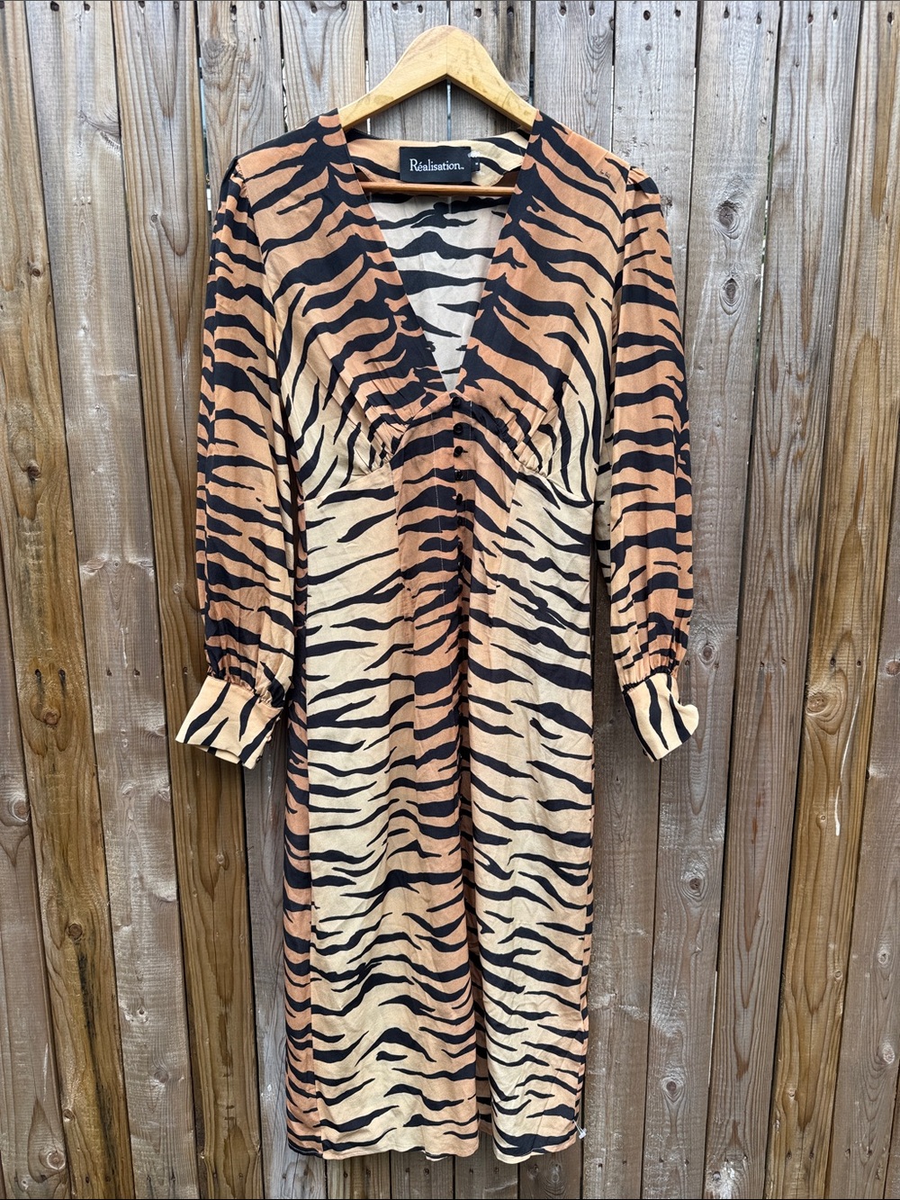 Realisation para vivienne silk dress